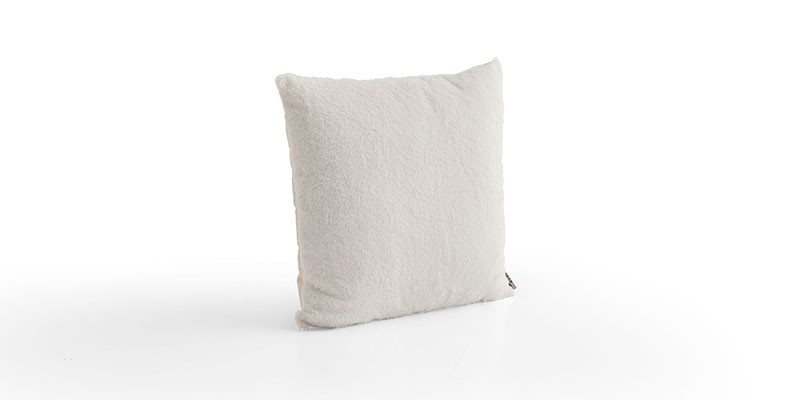 Ecru Plush Lace Pillow
